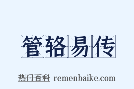 管辂易传是什么意思的图片